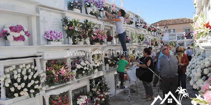 La castañada, truco o trato, that is about the celebration of All Saints Day in Spain